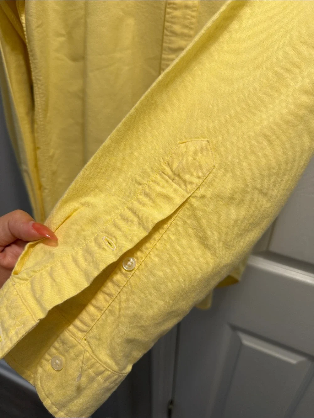 Polo by Ralph Lauren Yellow Long-Sleeve Button-Down Shirt